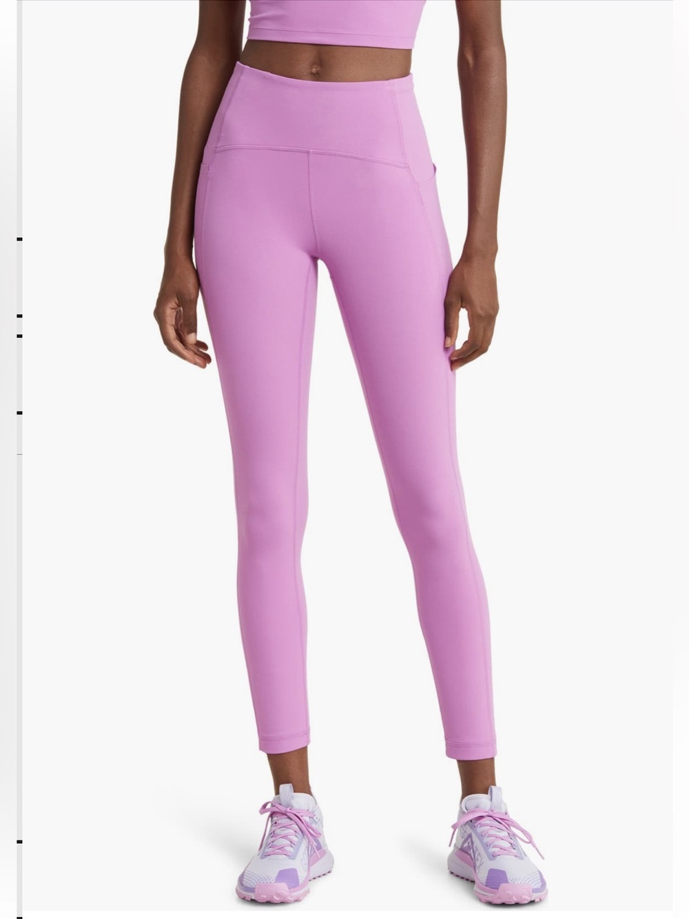 Zella studio luxe high waist 7/8 legging with pockets